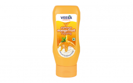Veeba Alphoso Mango Fruit Topping  Plastic Bottle  380 grams